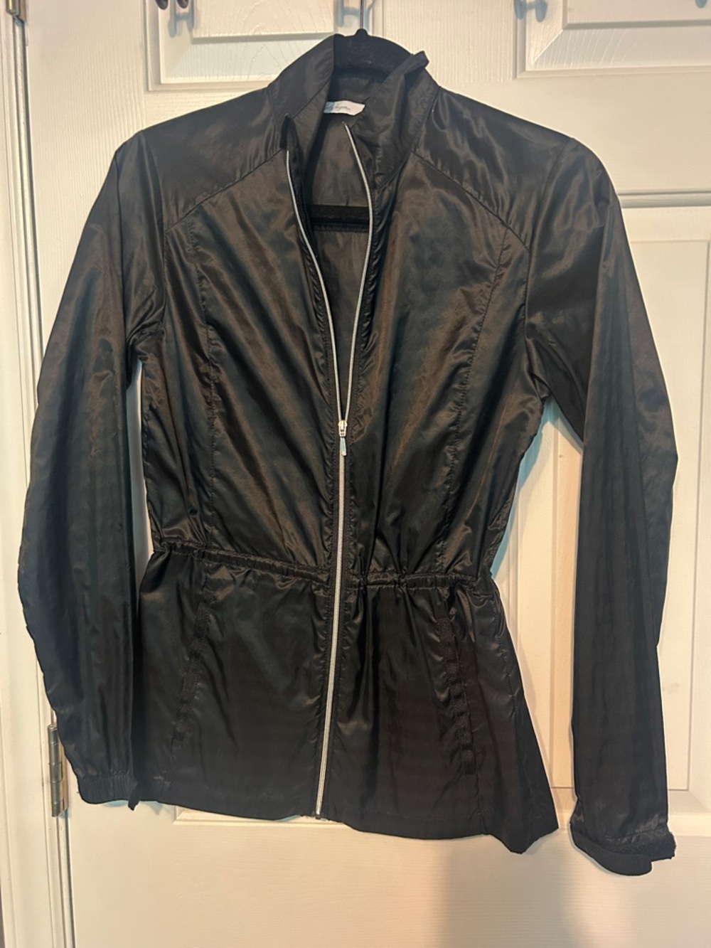 Lady Hagen Black Zip-Front Utility Jacket
